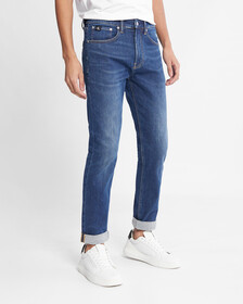 Sustainable Modern Taper Jeans, Denim Dark, hi-res