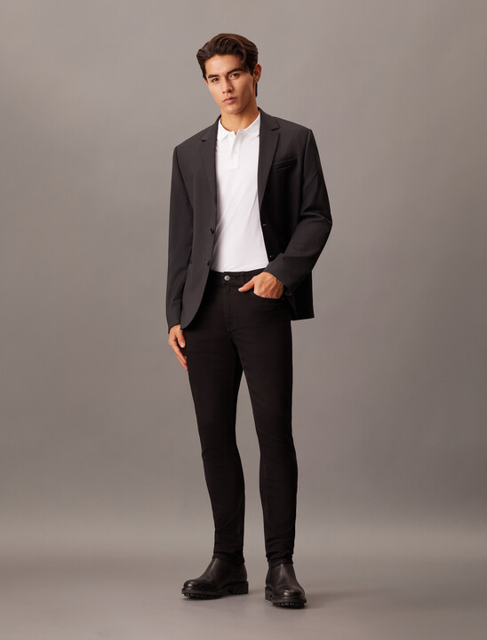 CK Badge Smooth Cotton Slim Polo
