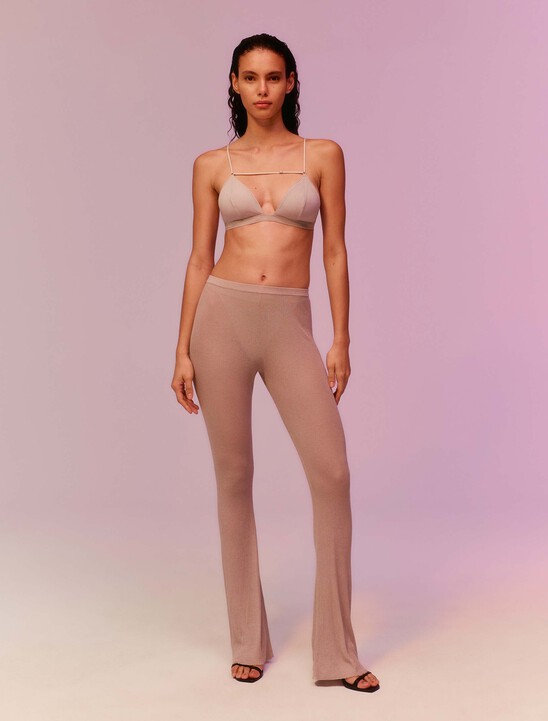 Sheer Knit Pants