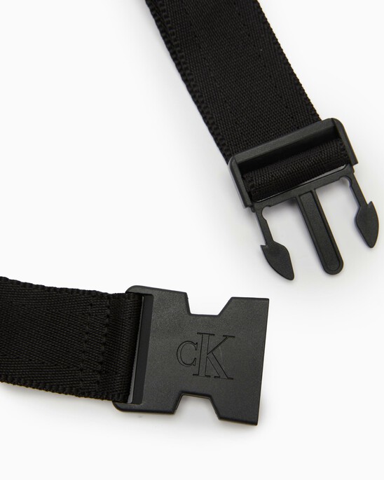 MIX MATERIAL WAIST BAG