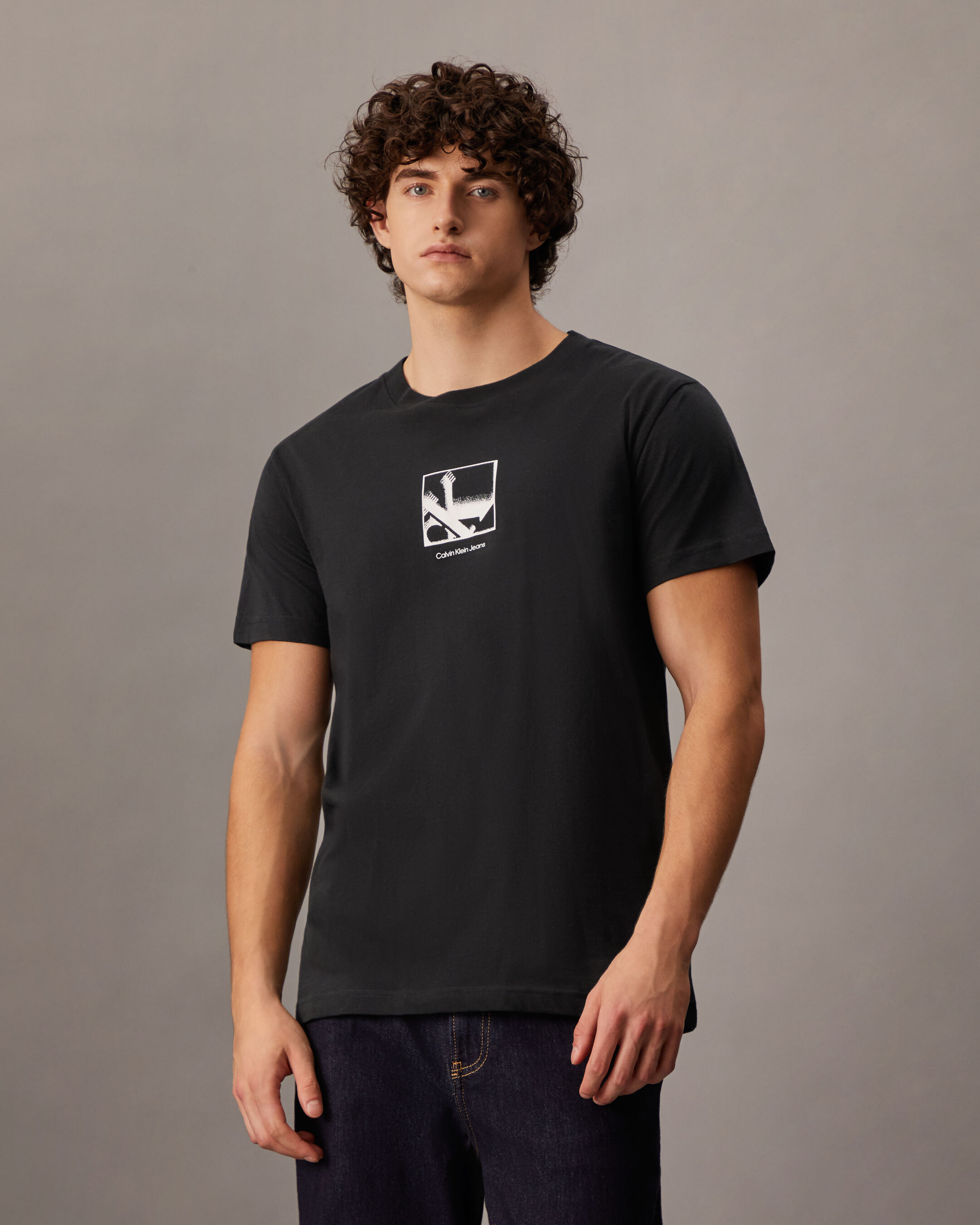 Mens calvin klein t shirt sale best sale