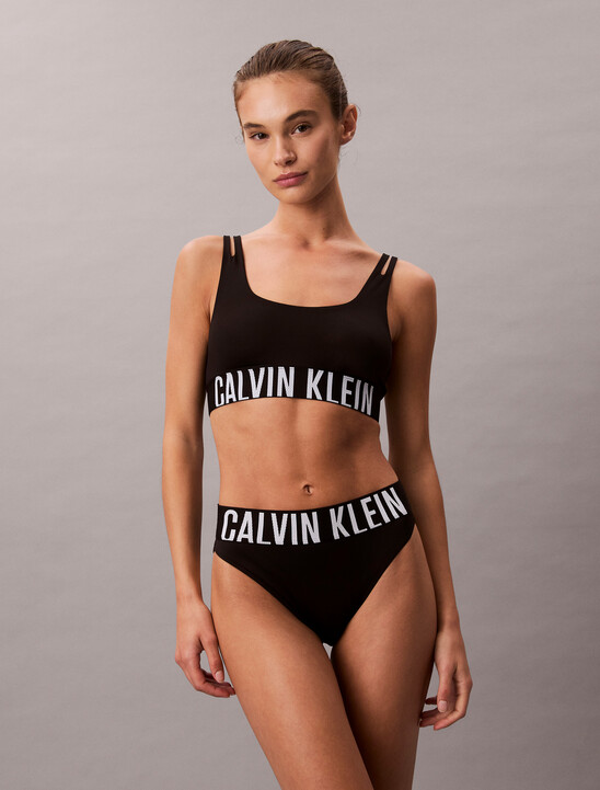 High Waist Bikini Briefs - Intense Power Microfibre