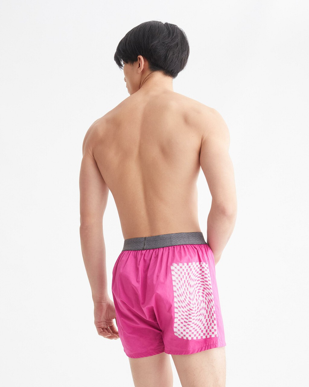 Calvin Klein 1996 Traditional Boxers, Palace Pink, hi-res