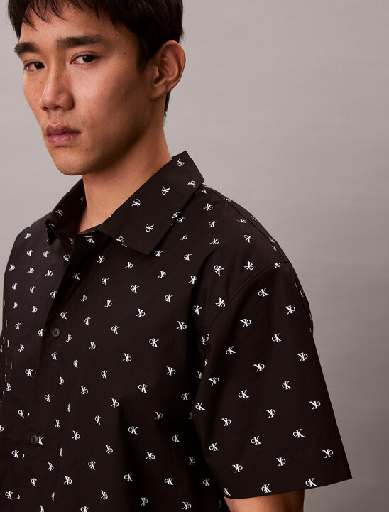 Cotton Poplin Sleep Shirt