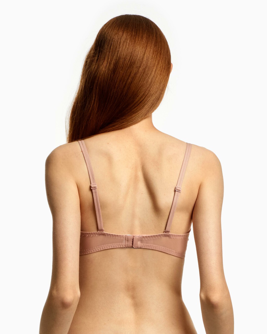 SHEER MARQUISETTE LIGHT LINED DEMI BRA, Subdued, hi-res
