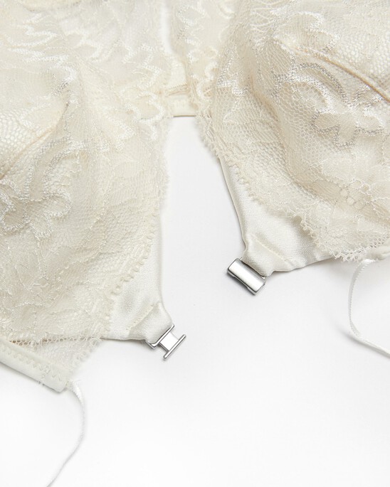CK BLACK BRIDAL LIGHTLY LINED TRIANGLE BRA