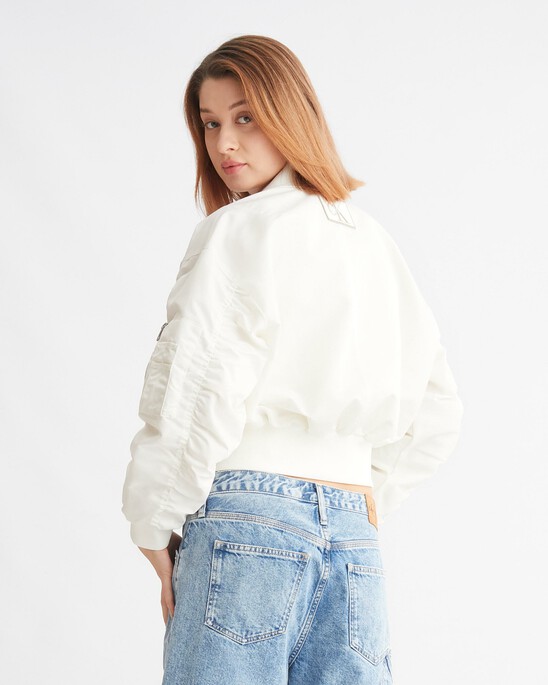ARCHIVAL NEUTRALS BOMBER JACKET