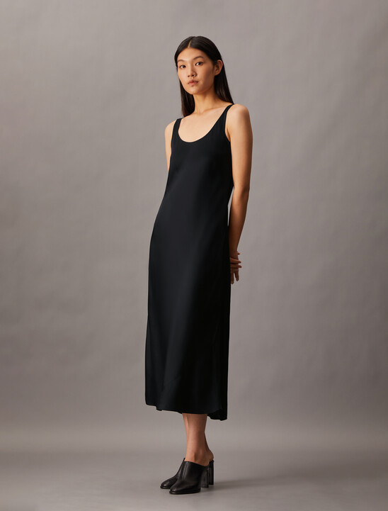 Hero Viscose Satin Slip Dress