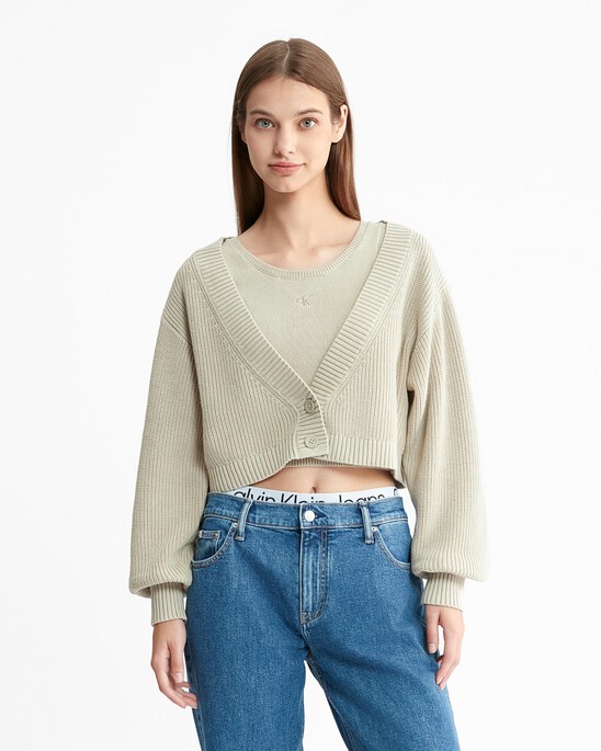 Modern Function 2 In 1 Cardigan
