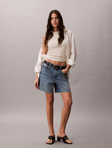 Slim Waffle Racerback Top, Vanilla Heather, hi-res