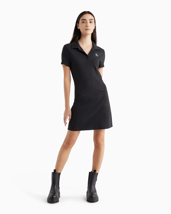 Slim Milano Jersey Polo Dress