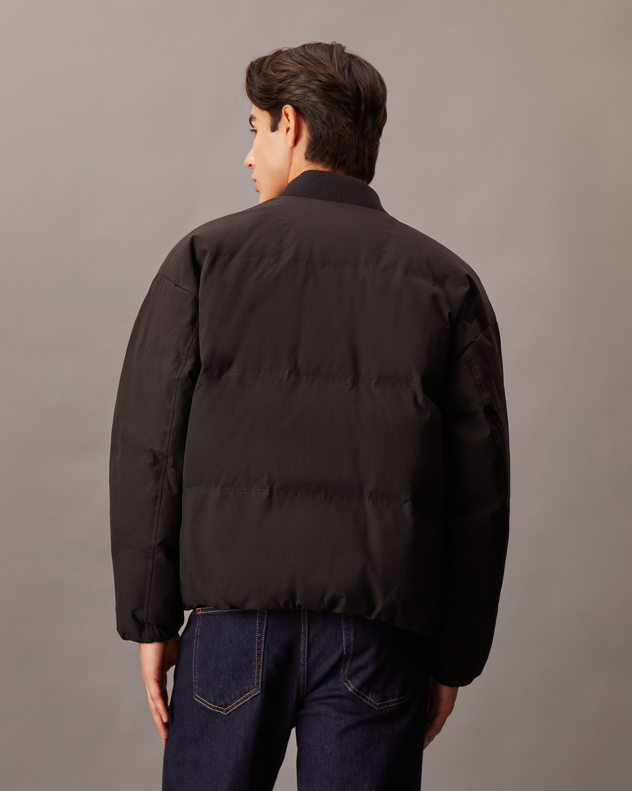 Ultra Lightweight Down Bomber Jacket black Calvin Klein Malaysia
