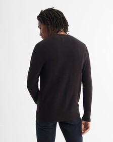 MONOGRAM SWEATER, Ck Black, hi-res