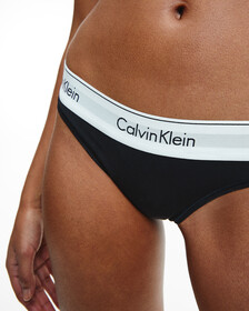 Modern Cotton Thong, BLACK, hi-res