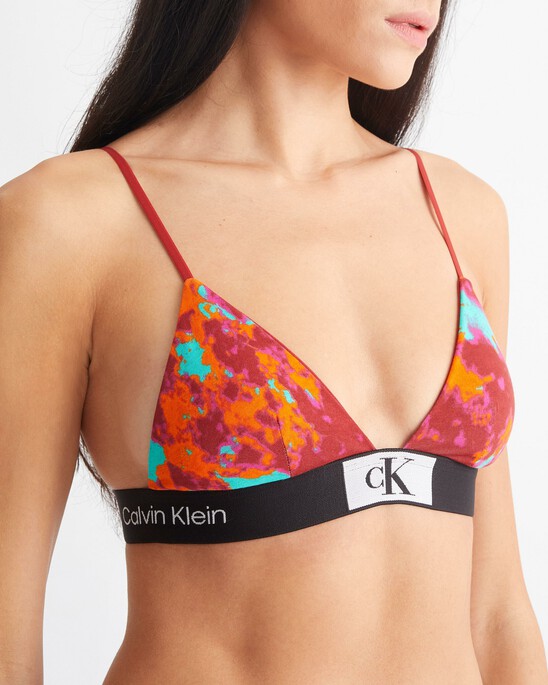 CALVIN KLEIN 1996 LIGHTLY LINED TRIANGLE BRA