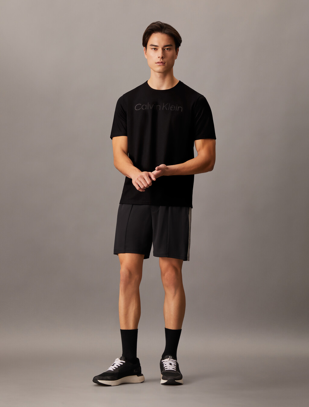 Sport Future Logo Tee, Black Beauty, hi-res