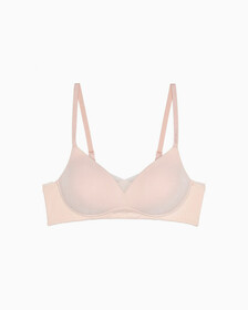 Breathable Lightly Lined Wirefree Bra, Nymphs Thigh, hi-res