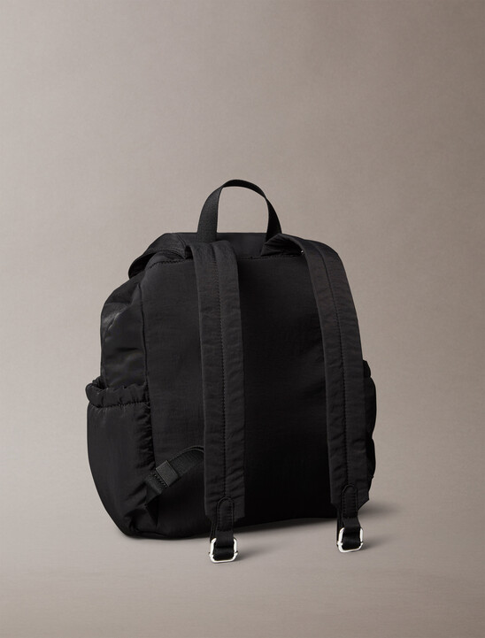 Flap Nylon Backpack