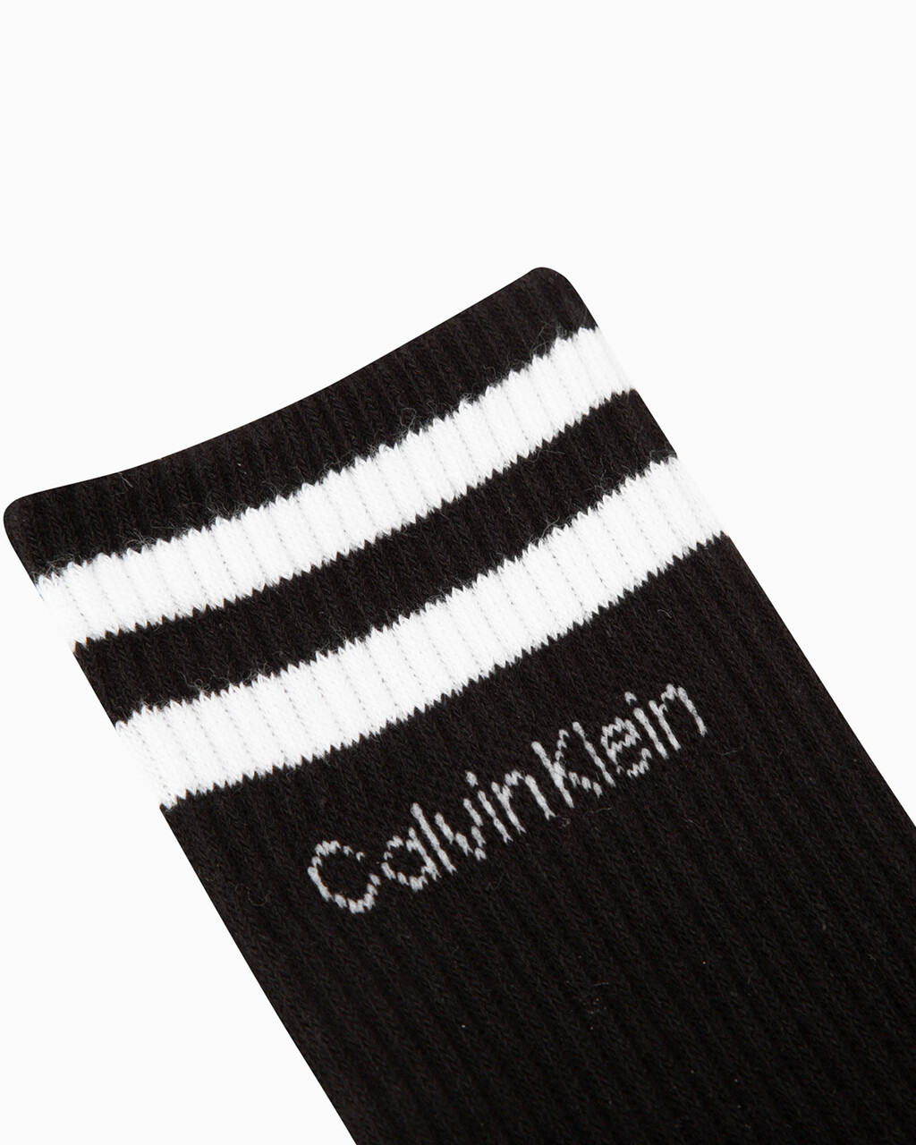 Women's 1 Pack Rib Crew Socks, BLACK, hi-res