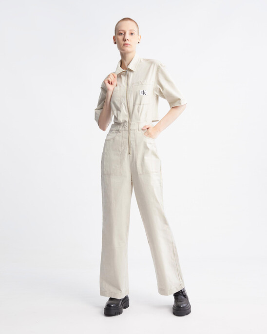 Utility Back Cut Out Jumpsuit