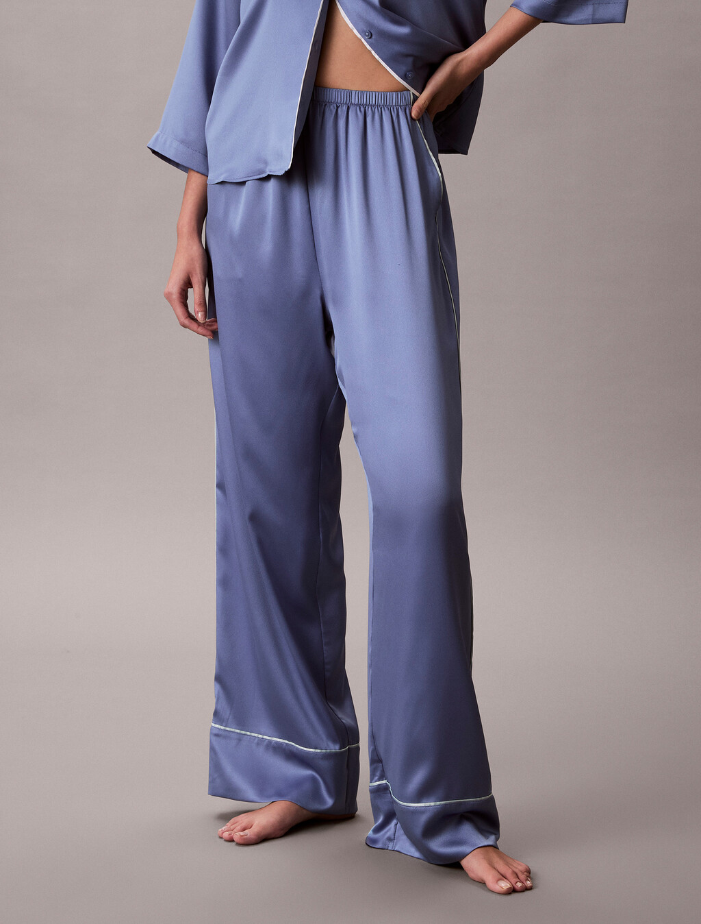 Satin Sheen Pant, Blue Tulip, hi-res