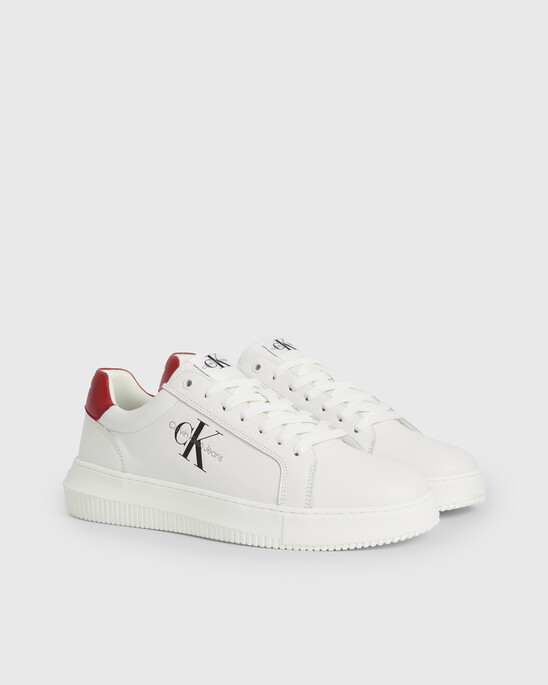 LEATHER TRAINERS