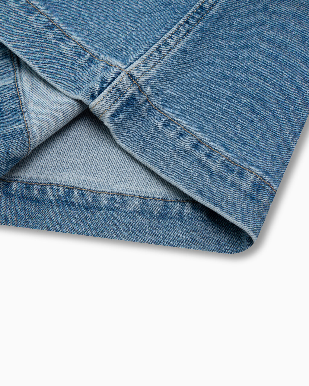 Wrapround Maxi Denim Skirt, Lgiht Blue Lg Belt, hi-res