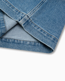 Wrapround Maxi Denim Skirt, Lgiht Blue Lg Belt, hi-res