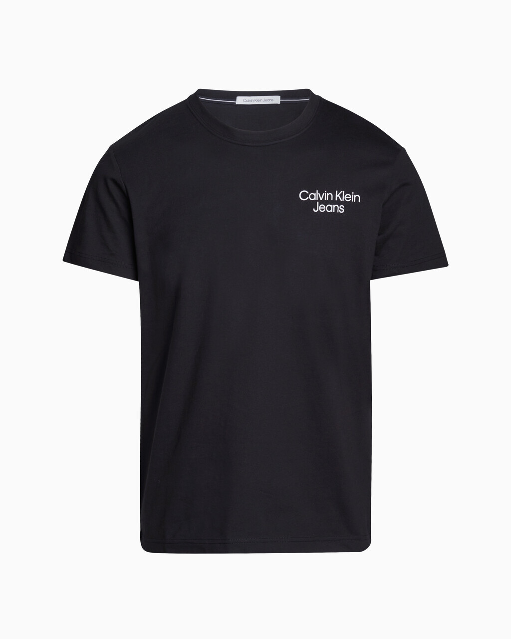 Graphic Back Print T-shirt, CK BLACK, hi-res