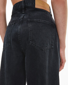 90S RECYCLED HIGH RISE RELAXED JEANS, Denim Black, hi-res