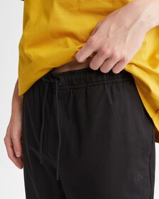 Slim Drawcord Chinos, Ck Black, hi-res