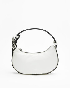 CRESCENT MINI BAG, IVORY, hi-res