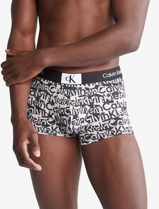 CALVIN KLEIN 1996 MICRO LOW RISE TRUNKS, GREY, hi-res