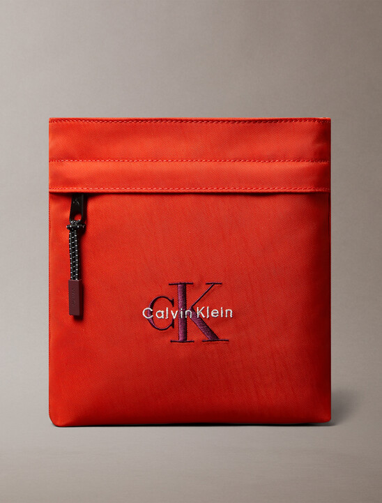 Nylon Monogram Logo Flatpack