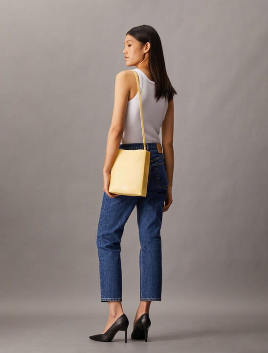 CK Paper Bag Leather Crossbody