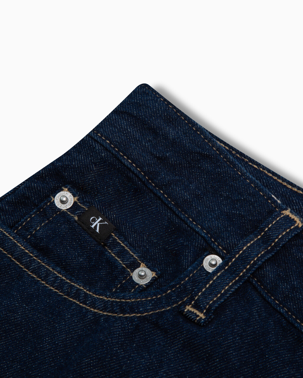 Linen Wide Leg Jeans, Denim Rinse, hi-res