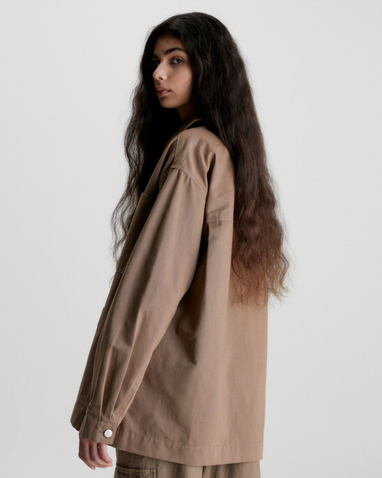RELAXED UTILITY SHIRT JACKET