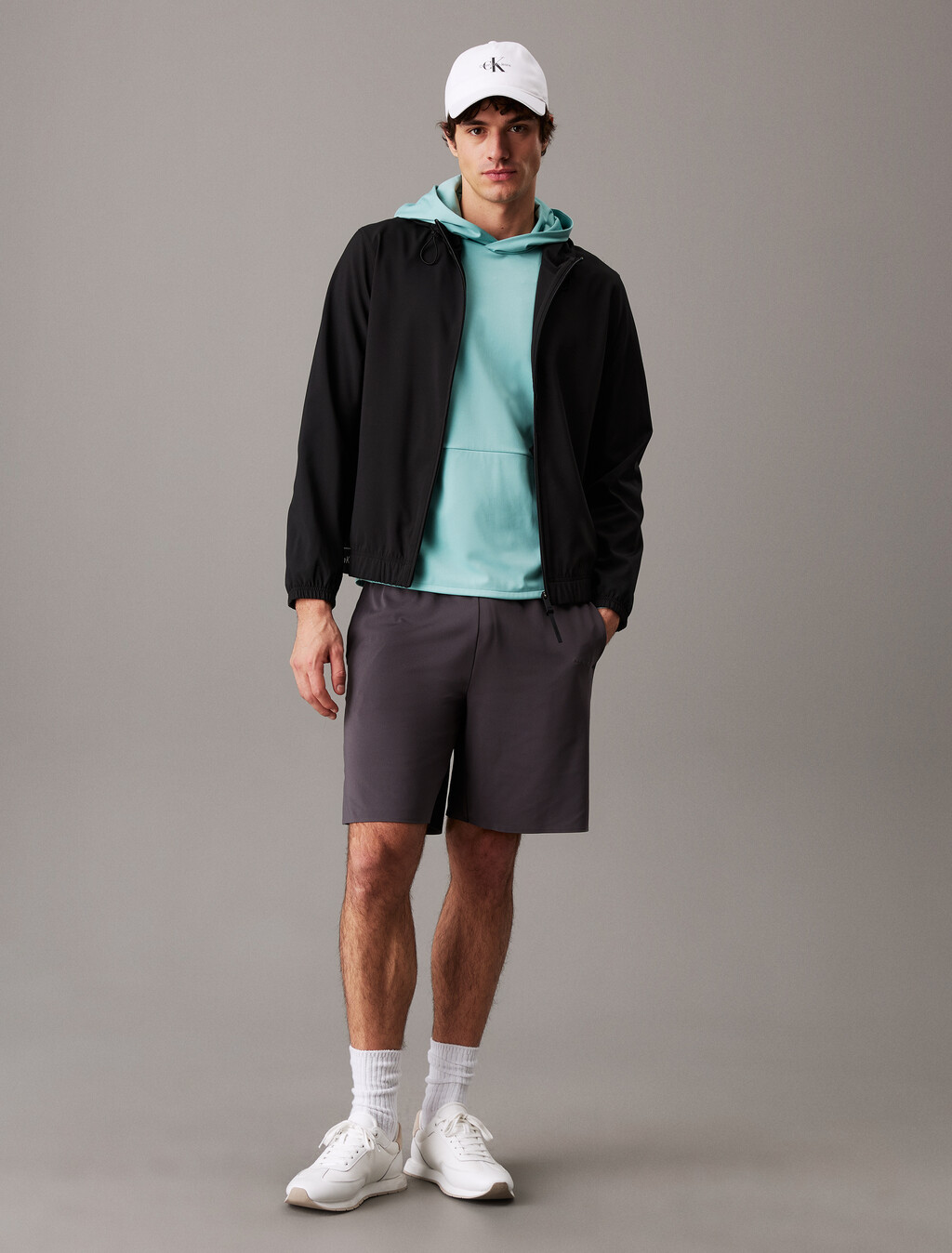 Essential Wind Jacket, Black, hi-res