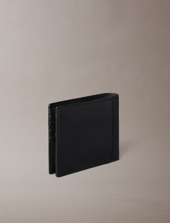Foil Embossed Logo Billfold Coin Wallet