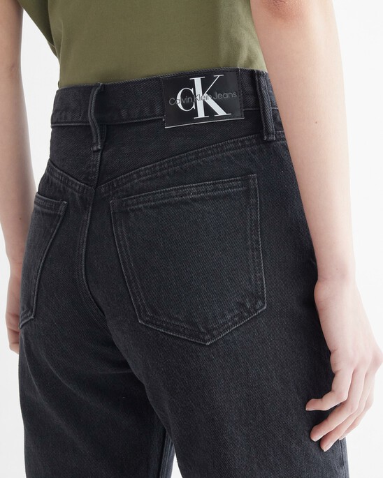 Sustainable High Rise Straight Jeans