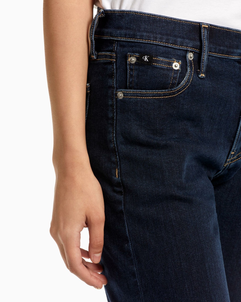 PREMIUM CAPSULE MID RISE BOY JEANS, 350 DARK BLUE, hi-res