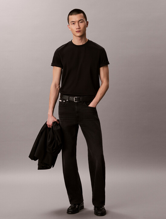 Mercerized Double Knit Cotton Tee