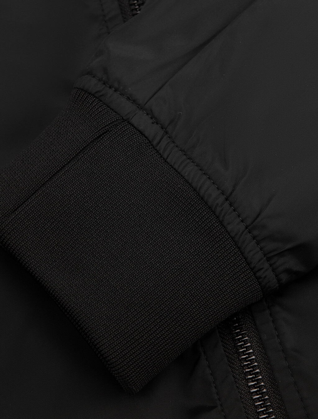 CK Badge Nylon Bomber Jacket, Ck Black, hi-res