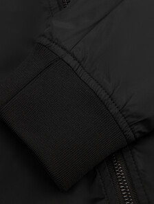 CK Badge Nylon Bomber Jacket, Ck Black, hi-res