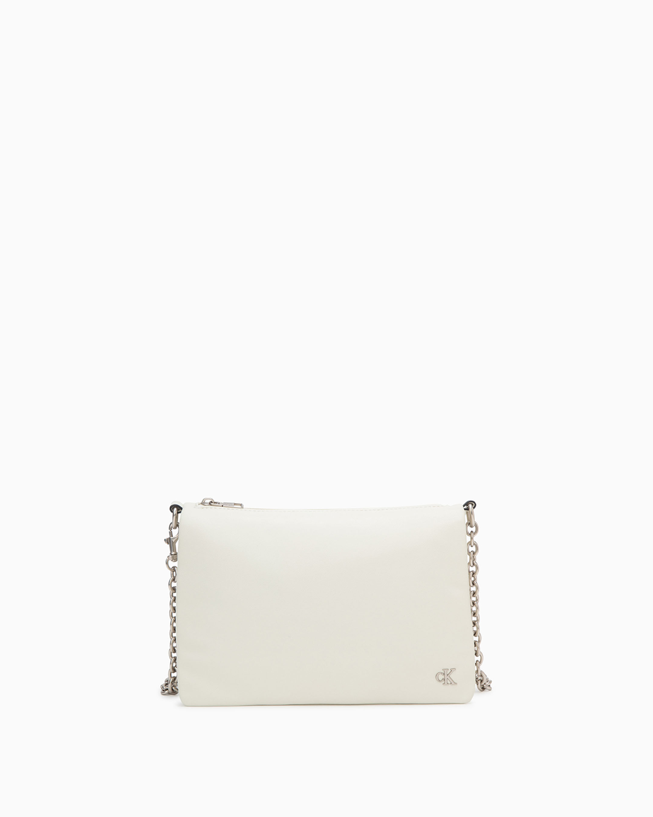 Micro Monogram Chain Shoulder Bag white Calvin Klein Malaysia