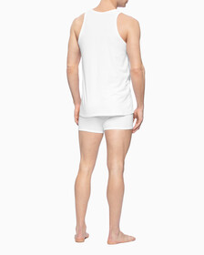 CK One Cotton Tank Top, White/White (Legacy 100), hi-res