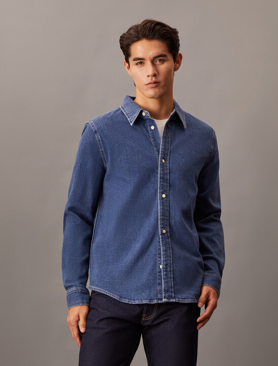 Slim Denim Shirt