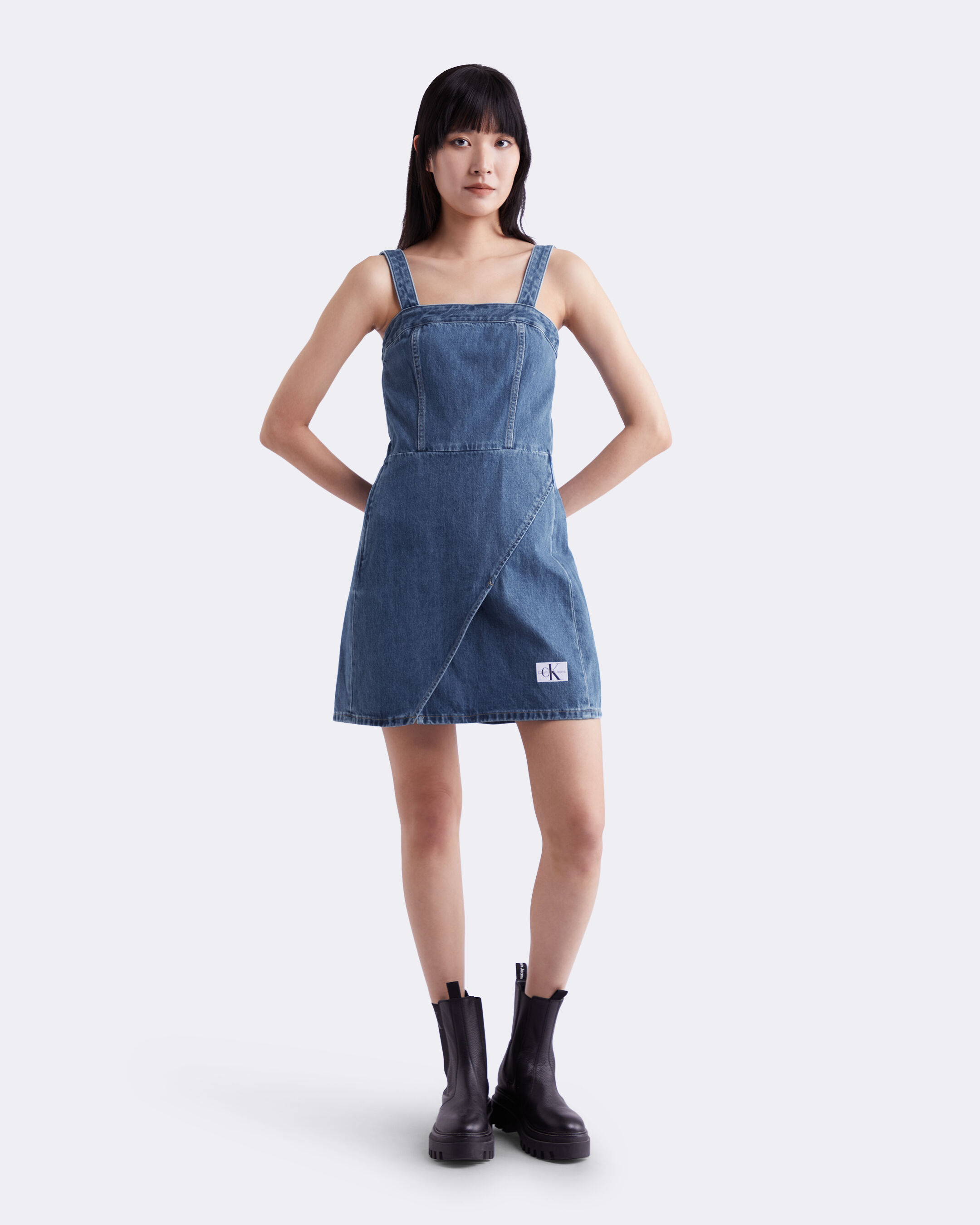 Calvin klein overall dress top