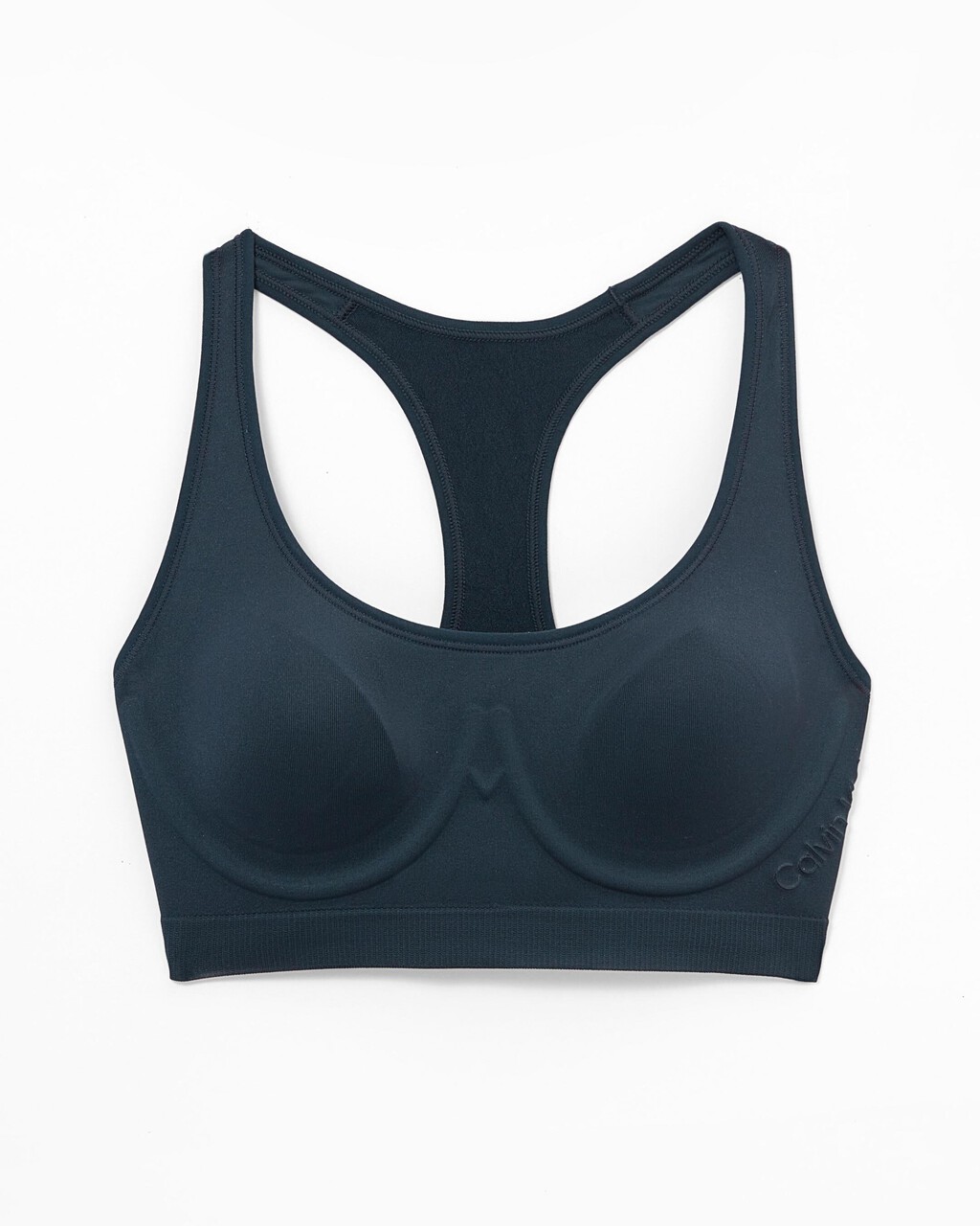 Bonded Flex Unlined Bralette, Blueberry, hi-res