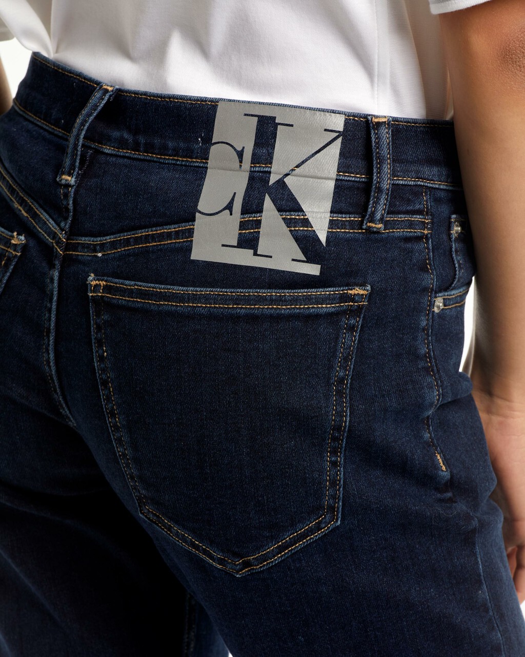 PREMIUM CAPSULE MID RISE BOY JEANS, 350 DARK BLUE, hi-res